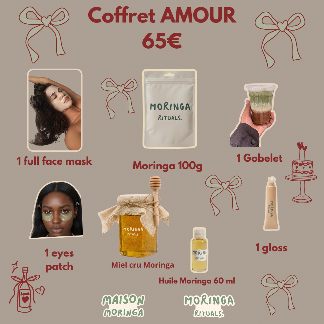 Coffret AMOUR 65 MORINGA RITUALS.