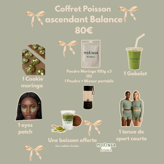 Coffret Poisson – Ascendant Balance MORINGA RITUALS.