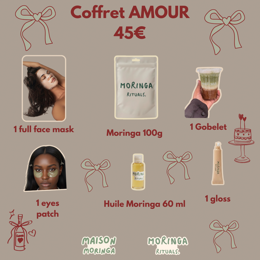 Coffret AMOUR 65 MORINGA RITUALS.