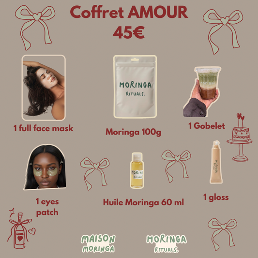Coffret AMOUR 65 MORINGA RITUALS.