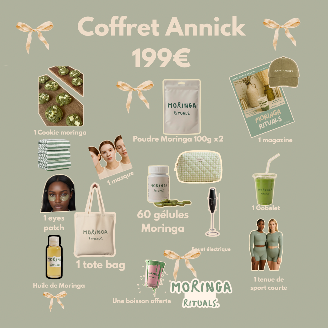 Coffret Annick MORINGA RITUALS.