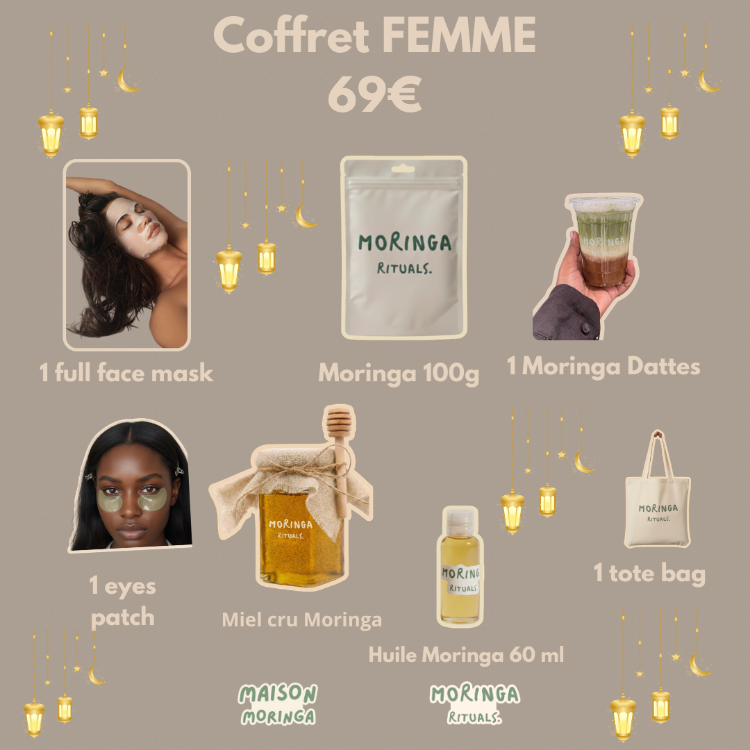 Coffret FEMME MORINGA RITUALS.