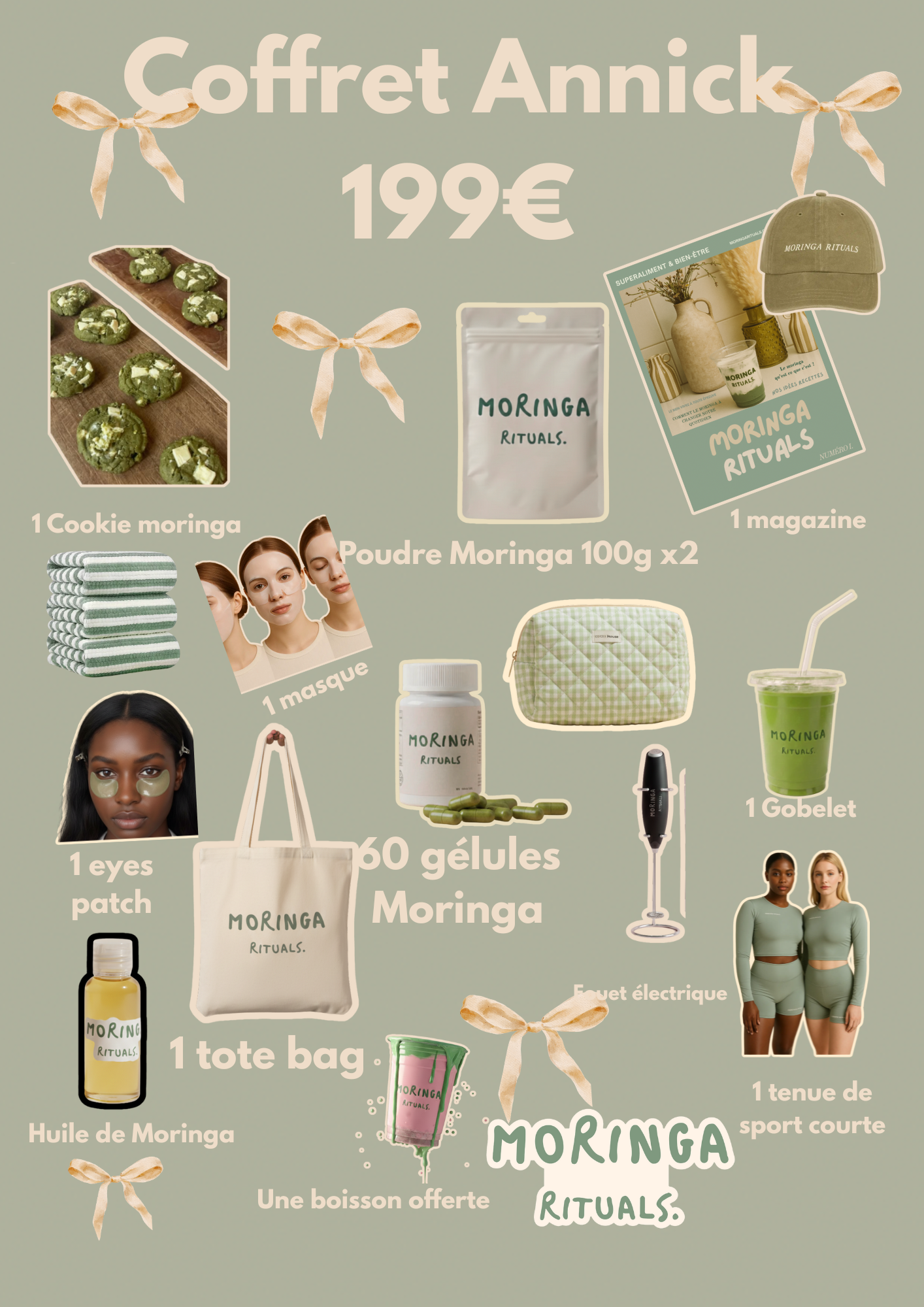 Coffret Annick MORINGA RITUALS.