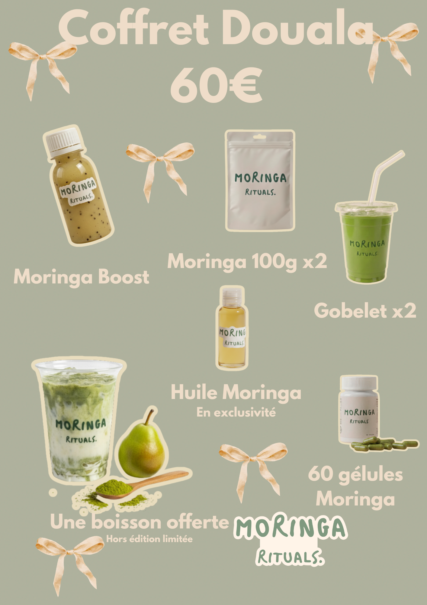 Coffret Douala MORINGA RITUALS.