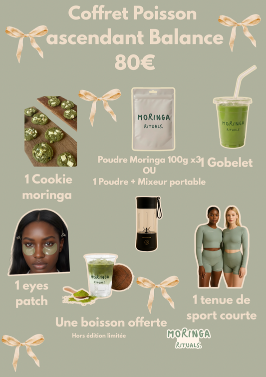 Coffret Poisson – Ascendant Balance MORINGA RITUALS.